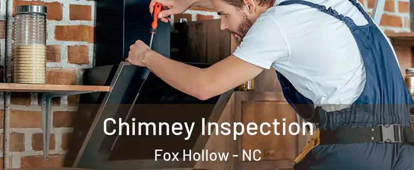 Chimney Inspection Fox Hollow - NC