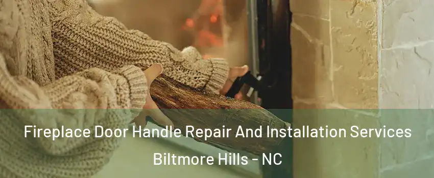 Fireplace Door Handle Repair And Installation Services Biltmore Hills - NC