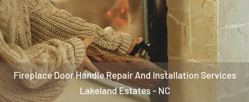 Fireplace Door Handle Repair And Installation Services Lakeland Estates - NC