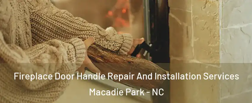 Fireplace Door Handle Repair And Installation Services Macadie Park - NC