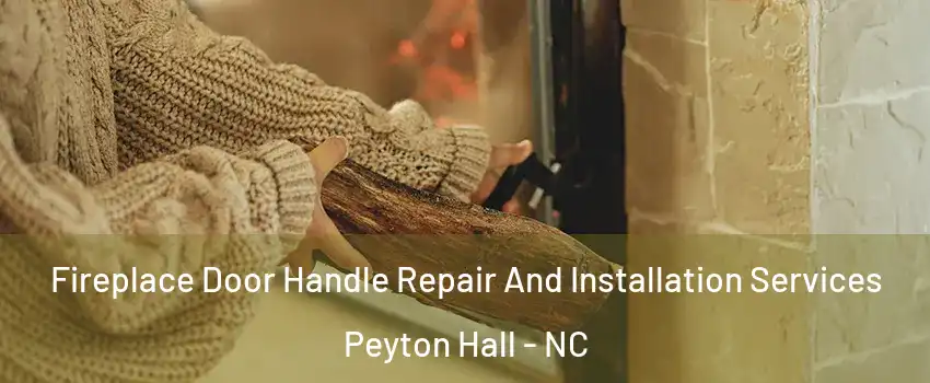 Fireplace Door Handle Repair And Installation Services Peyton Hall - NC