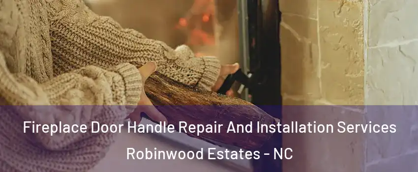 Fireplace Door Handle Repair And Installation Services Robinwood Estates - NC