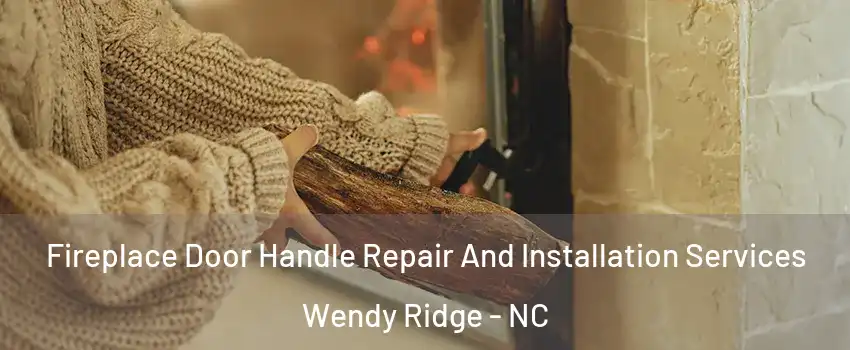 Fireplace Door Handle Repair And Installation Services Wendy Ridge - NC