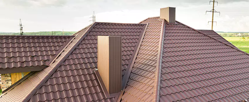 Residential Chimney Flashing Restoration in Falls Church, NC