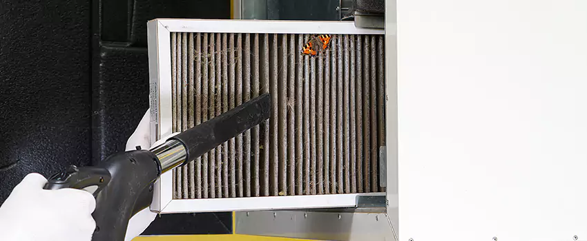 Clogged Air Duct Cleaning Process in Falls Church, NC