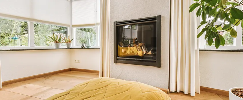 Residential Fireplace Ceramic Glass Installation in The Carriages At Allyns Landing, NC