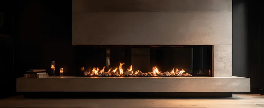Gas Fireplace Ember Bed Design Services in Falls Church, North Carolina