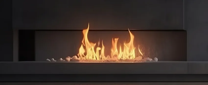 B-Vent Gas Fireplace Installation in Falls Church, NC