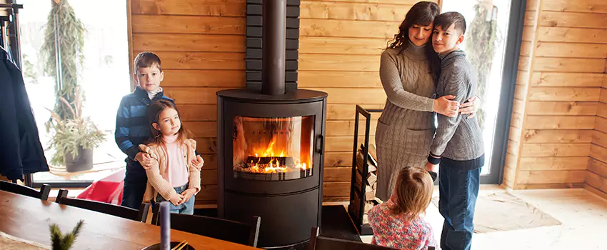 Morso Cast Iron Fireplace Insert Installation in Falls Church, North Carolina
