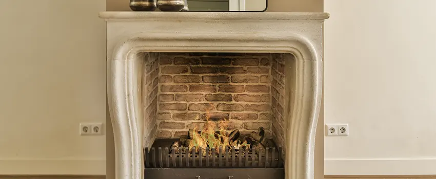 Vintage-style Fireplace Redesign in Falls Church, North Carolina
