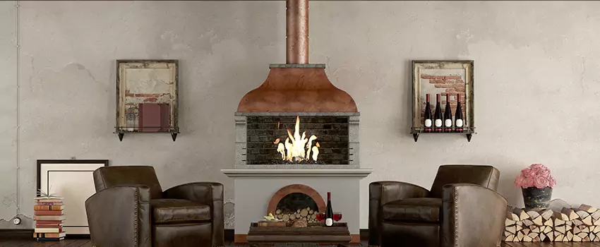 Thelin Hearth Products Providence Pellet Insert Fireplace Installation in Falls Church, NC