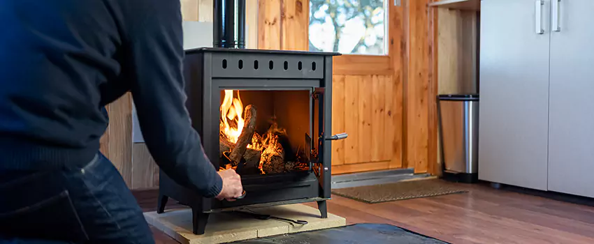 Open Hearth Wood Fireplace Installation in Falls Church, NC