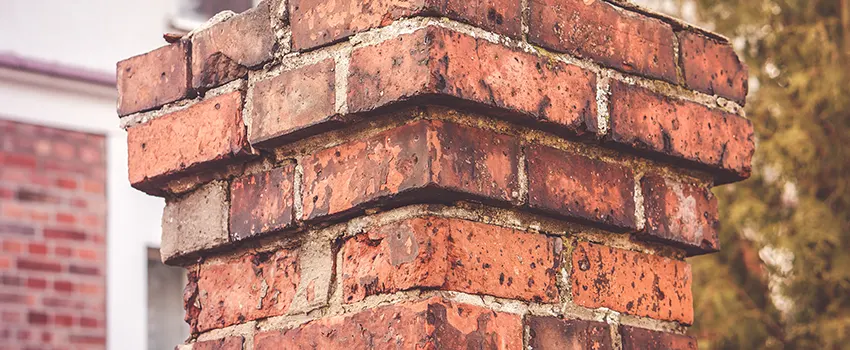 Cracked Chimney Bricks Repair Cost in Falls Church, North Carolina
