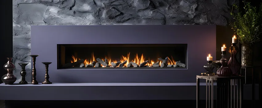 Ember Bed for Ventless Gas Fireplace in Falls Church, NC