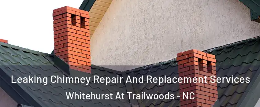 Leaking Chimney Repair And Replacement Services Whitehurst At Trailwoods - NC