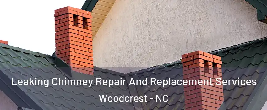 Leaking Chimney Repair And Replacement Services Woodcrest - NC