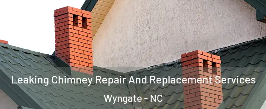 Leaking Chimney Repair And Replacement Services Wyngate - NC