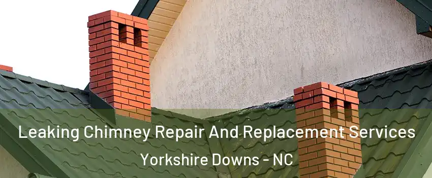 Leaking Chimney Repair And Replacement Services Yorkshire Downs - NC