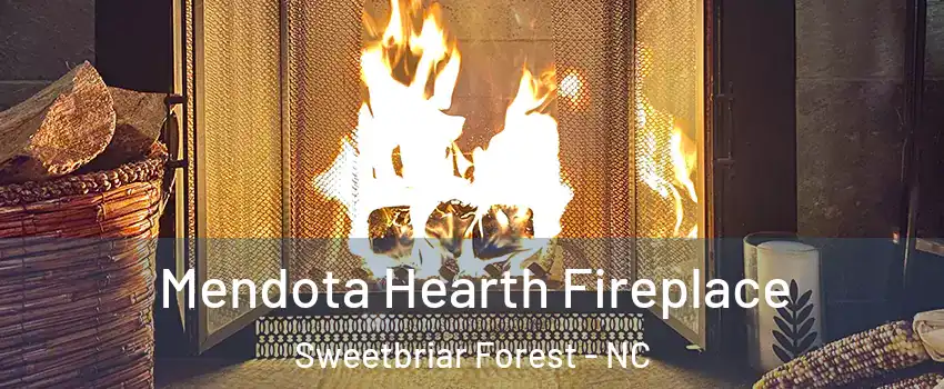 Mendota Hearth Fireplace Sweetbriar Forest - NC