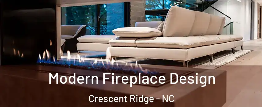 Modern Fireplace Design Crescent Ridge - NC