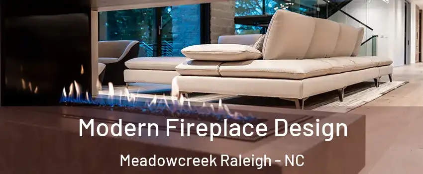 Modern Fireplace Design Meadowcreek Raleigh - NC