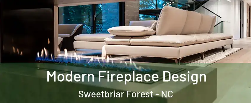 Modern Fireplace Design Sweetbriar Forest - NC
