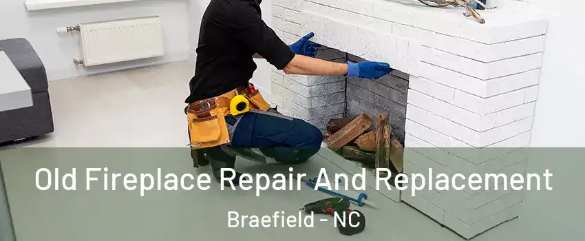 Old Fireplace Repair And Replacement Braefield - NC