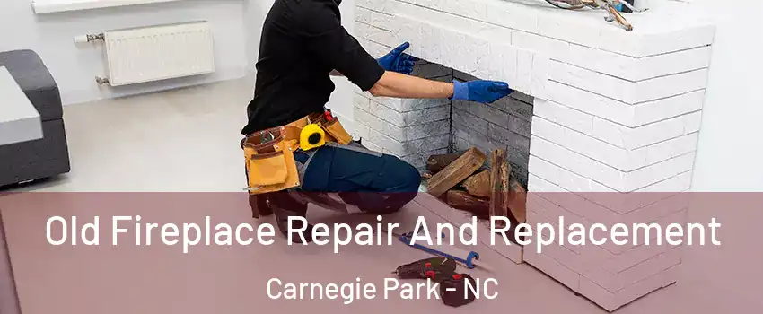 Old Fireplace Repair And Replacement Carnegie Park - NC