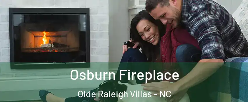Osburn Fireplace Olde Raleigh Villas - NC