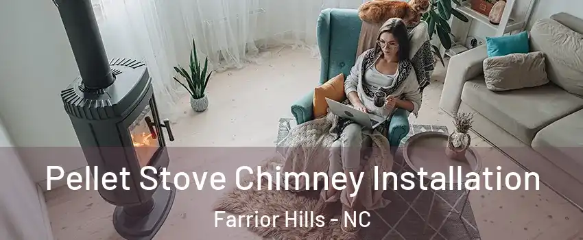 Pellet Stove Chimney Installation Farrior Hills - NC