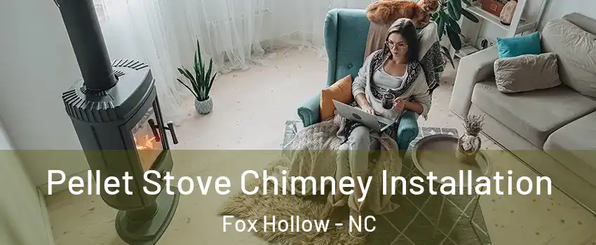 Pellet Stove Chimney Installation Fox Hollow - NC