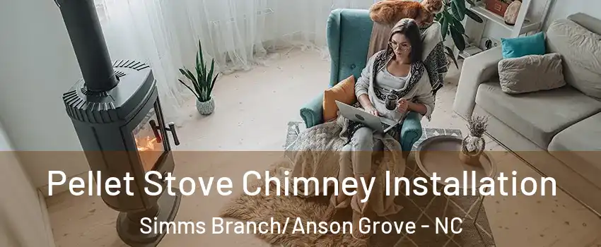 Pellet Stove Chimney Installation Simms Branch/Anson Grove - NC