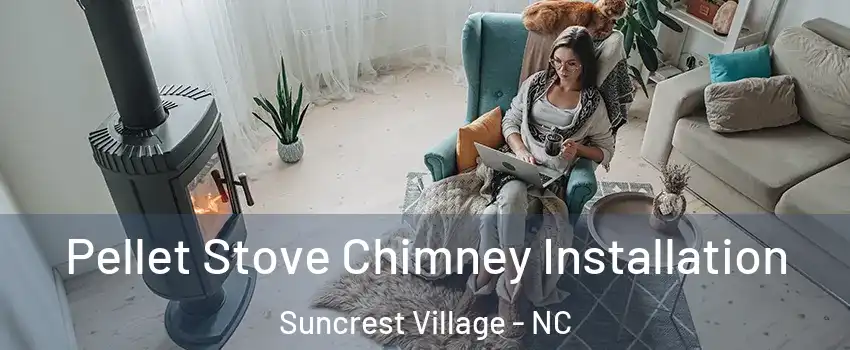 Pellet Stove Chimney Installation Suncrest Village - NC