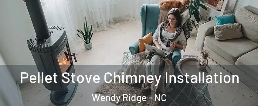 Pellet Stove Chimney Installation Wendy Ridge - NC
