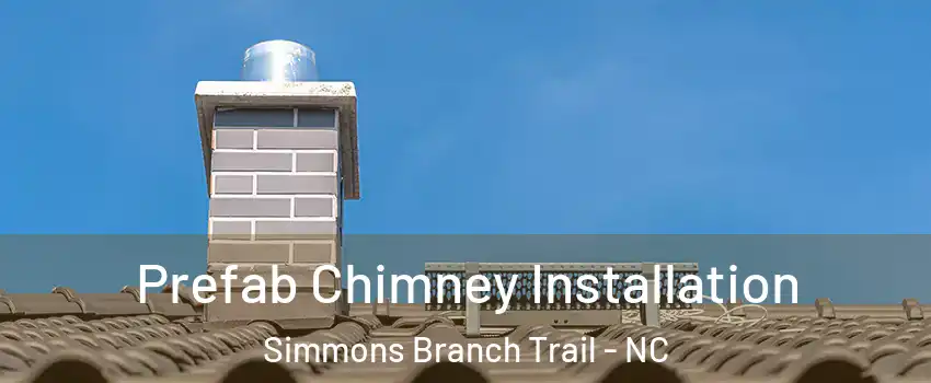 Prefab Chimney Installation Simmons Branch Trail - NC