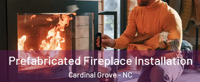 Prefabricated Fireplace Installation Cardinal Grove - NC