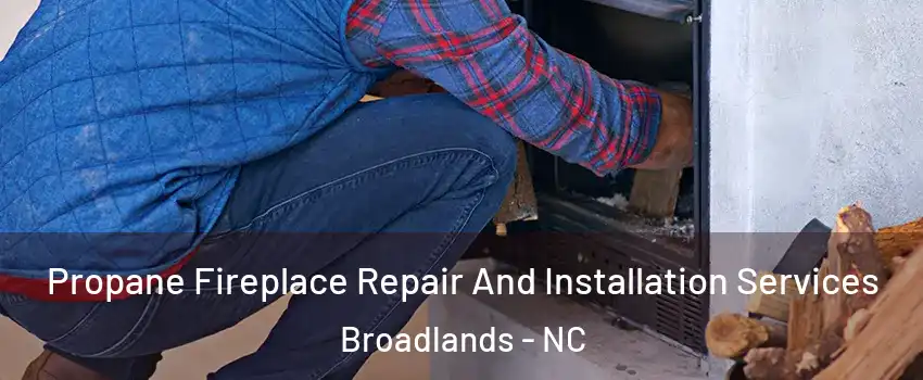 Propane Fireplace Repair And Installation Services Broadlands - NC