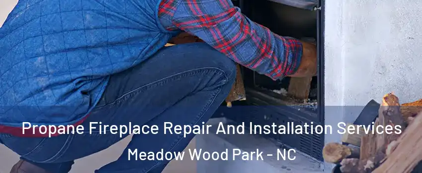 Propane Fireplace Repair And Installation Services Meadow Wood Park - NC