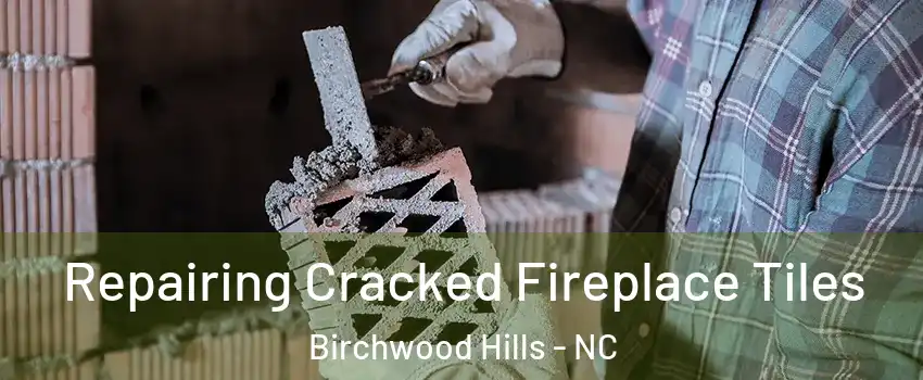 Repairing Cracked Fireplace Tiles Birchwood Hills - NC