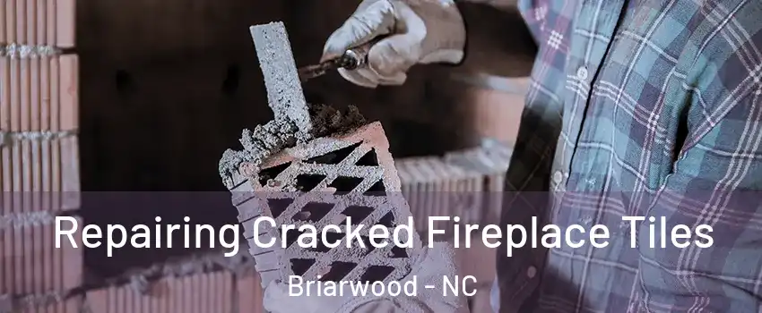 Repairing Cracked Fireplace Tiles Briarwood - NC