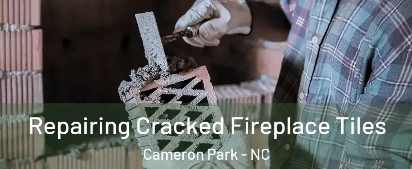 Repairing Cracked Fireplace Tiles Cameron Park - NC