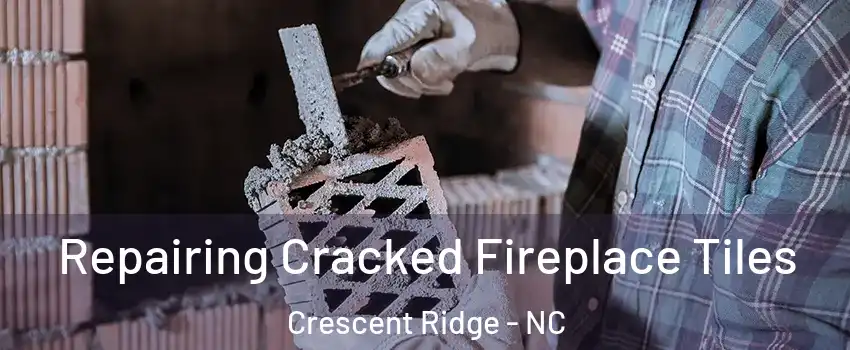 Repairing Cracked Fireplace Tiles Crescent Ridge - NC