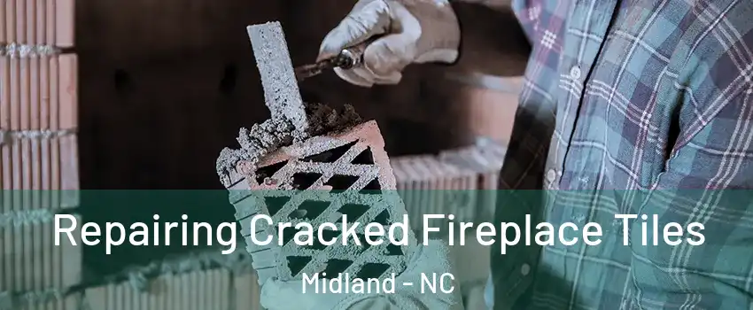 Repairing Cracked Fireplace Tiles Midland - NC