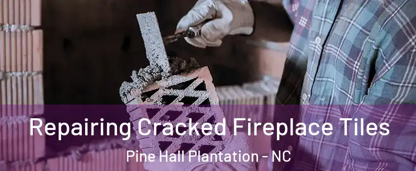 Repairing Cracked Fireplace Tiles Pine Hall Plantation - NC