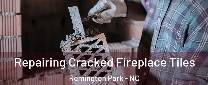 Repairing Cracked Fireplace Tiles Remington Park - NC