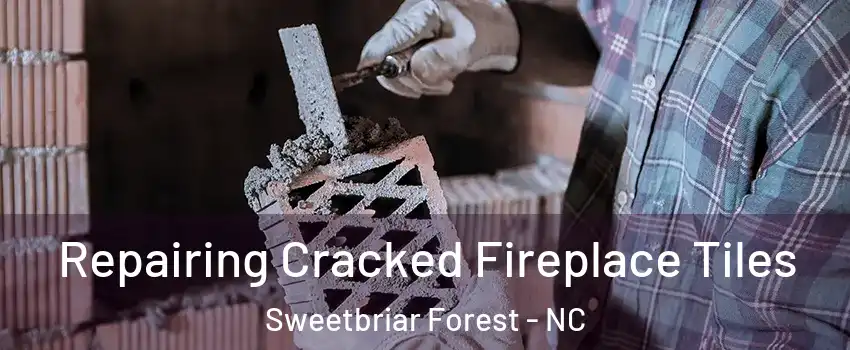 Repairing Cracked Fireplace Tiles Sweetbriar Forest - NC