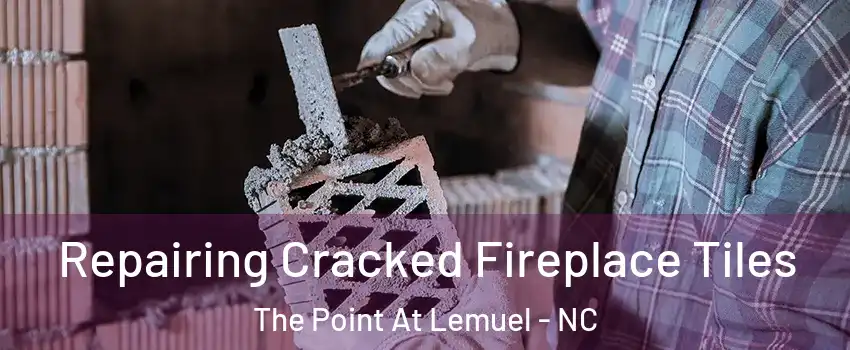 Repairing Cracked Fireplace Tiles The Point At Lemuel - NC