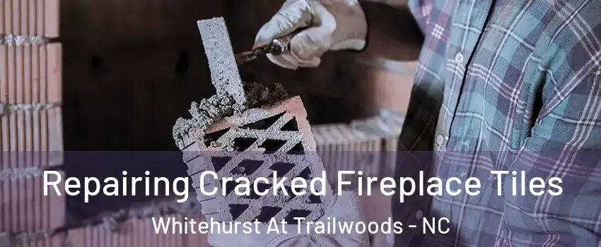 Repairing Cracked Fireplace Tiles Whitehurst At Trailwoods - NC