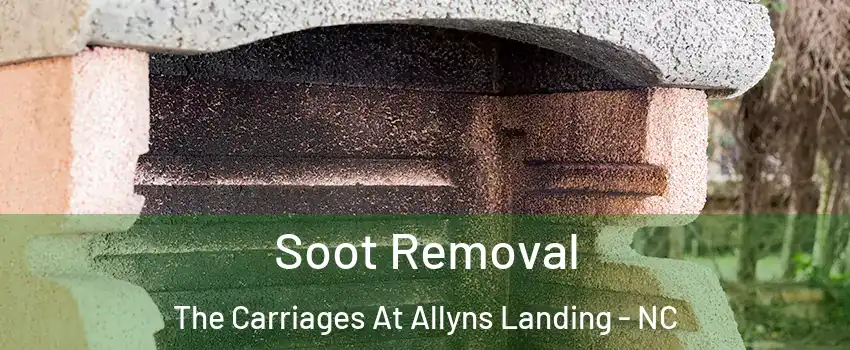 Soot Removal The Carriages At Allyns Landing - NC