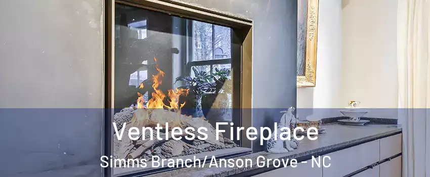 Ventless Fireplace Simms Branch/Anson Grove - NC